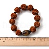 Bodhi King Kong Beaded Stretch Bracelets BJEW-M110-04A-4