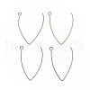 Ion Plating(IP) 316 Stainless Steel Earrings Finding STAS-B025-02M-3