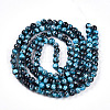 Baking Painted Glass Beads Strands DGLA-N003-6mm-A08-2