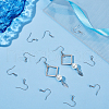 Unicraftale 300Pcs 316 Surgical Stainless Steel Earring Wire STAS-UN0058-27-2