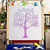 PET Plastic Drawing Painting Stencils Templates DIY-WH0244-099-5
