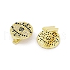 Brass Micro Pave Cubic Zirconia Slide Charms KK-D317-136G-2