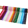   28 Stands 28 Colors Glass Imitation Jade Beads GLAA-PH0002-87-2