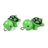 Opaque Resin Pendants RESI-T028-76-2