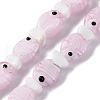 Handmade Lampwork Beads Strands LAMP-G154-07N-1