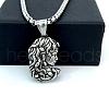 Greek Mythology Medusa Queen Pendant Stainless Steel Necklaces HR2814-2