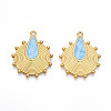 304 Stainless Steel Pendants STAS-N108-24A-G-1