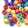 Opaque Acrylic European Beads MACR-S296-25-1