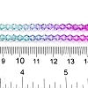 Gradient Color Baking Painted Glass Bead Strands DGLA-A039-T2mm-A011-5