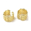 Hand Shaped Brass Cuff Earrings for Women EJEW-C097-05G-03-2