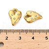 304 Stainless Steel Rhinestone Pendant STAS-U047-20G-3