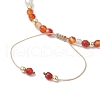 Natural Round Mixed Gemstone Beads Braided Beads Bracelets for Women BJEW-JB11658-5