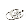 201 Stainless Steel Pendants STAS-I332-02P-2