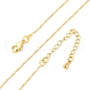 Brass Cardano Chain Necklaces for Women NJEW-D302-02G-2