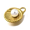 304 Stainless Steel Pendants STAS-B087-02G-01-2