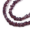 Opaque Solid Color Glass Beads Strands GLAA-N052-01-A07-3