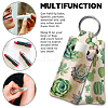 Elastic Neoprene Keychains KEYC-WH0045-003-4