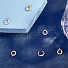 HOBBIESAY 6Pcs 3 Colors Brass Cubic Zirconia Enhancer Shortener Bails ZIRC-HY0001-11-5