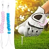 11Pcs 11 Colors Plastic Beaded Golf Score Counters AJEW-DR00003-3