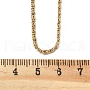 304 Stainless Steel Lumachina Chain Necklaces X-NJEW-F248-17A-G-2