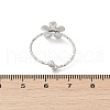 304 Stainless Steel Cuff Rings RJEW-D306-01P-5