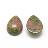 Natural Unakite Cabochons G-R417-10x14-36-2