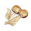 Friut Enamel Pins JEWB-R068-01B-G-2