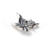 925 Sterling Silver Fish Charms STER-R012-06AS-2