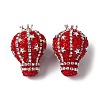 Opaque Acrylic Rhinestone Beads OACR-S048-03E-1