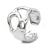 304 Stainless Steel Cuff Rings RJEW-M019-22P-1