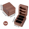 3 Slot Rectangle Wood Jewelry Storage Box CON-WH0092-20-2