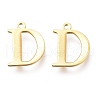 PVD Vacuum Plating  304 Stainless Steel Charms STAS-H112-D-G-1