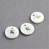 Freshwater Shell Pendants SSHEL-S249-K-1