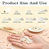 DIY Imitation Pearl Plastic Stretch Bracelet Making Kit DIY-YW0009-04-4
