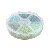 6 Colors 8/0 Glass Seed Beads SEED-X0052-03C-3mm-2