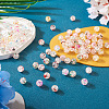  5 Bags 5 Colors Transparent Crackle Glass Beads GLAA-TA0002-05-5