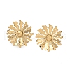 304 Stainless Steel Stud Earrings EJEW-Z098-21G-4