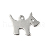 Non-Tarnish 201 Stainless Steel Pendants STAS-C108-34P-1