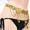 Pentagon Alloy Chain Tassel Waist Beads FS-WGA4098-01-2
