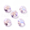 Glass Rhinestone Charms RGLA-L016-B-M-2
