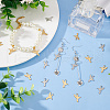 Unicraftale 40Pcs 2 Colors 201 Stainless Steel Pendants STAS-UN0049-41-2