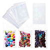 50Pcs Double Face Laser Rectangle PE Cellophane Bags ABAG-TAC0013-14A-2
