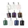Natural & Synthetic Mixed Gemstone Pendants G-L623-05P-1