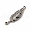 304 Stainless Steel Connector Charms STAS-P322-01P-3