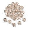 Resin Rhinestone Rondelle Beads OACR-S048-02D-2