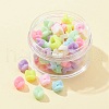 Opaque Acrylic Beads SACR-FS0001-22-1