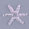 Transparent Spray Painted Glass Pendants GLAA-S183-18A-1