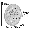 Non-Tarnish Fashionable Sun 304 Stainless Steel Stud Earrings for Women HA8439-7-1