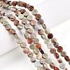 Natural Shoushan Stone Beads Strands G-N346-06A-05-1