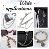 Unicraftale 200Pcs 304 Stainless Steel Open Jump Rings Jump Rings STAS-UN0057-96-6